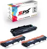 2x TN245 TN246 Toner Cyan + 1x DR241 Trommel kompatibel für Produktbild-Vorschau 1