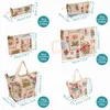 Belle Vous (6er Pack) Bedruckte Baumwoll-Beutel mit Produktbild-Vorschau 2