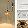 2er Set Batterriebetriebene Boho Pendelleuchten mit Produktbild-Vorschau 4