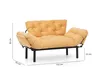 Hanah Home, Nitta- FTN1245, Senf, Schlafsofas, Rahmen: 100% Produktbild-Vorschau 10