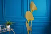 riess-ambiente Stehlampe GINKGO 160cm gold Metall E14 Produktbild-Vorschau 6