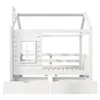 MODFU Kinderbett Hausbett 80x160cm mit Lattenrost und Produktbild-Vorschau 9