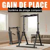 DH FitLife Power Tower Pliable – Station de Dips avec Barre Voir les images du produit 3