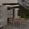 vidaXL Markise Automatisch mit Rollo LED Windsensor 5x3m Produktbild-Vorschau 2