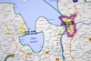 ​XL Postleitzahlenkarte von Niedersachsen mit Laminierung, Produktbild-Vorschau 7