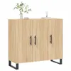 vidaXL Príborník Sonoma Dub 90x34x80 cm odvodený výrobok z Náhľad obrázku produktu 3