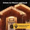 Unyqoos® LED-Lichtvorhang – dekoratives 10 m Vorhanglicht Produktbild-Vorschau 2