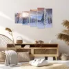 Bild auf Leinwand - Leinwandbild - Abenteuer alpen winter Produktbild-Vorschau 7