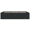 vidaXL Bettgestell Schwarz 120x190 cm Holzwerkstoff Produktbild-Vorschau 5
