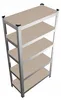 scaffale metallico a 5 livelli 175kg 180x90x30 cm Anteprima dell’immagine prodotto 11