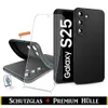 Für Samsung Galaxy S25 5G Silikon Schwarz Kamera Schutz Produktbild-Vorschau 1