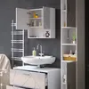 Badmöbel-Set Vicco Irma Weiß Hochglanz 3 Teile, mit Produktbild-Vorschau 5