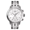 Tissot PRC 200 Chronograph 42 mm Herrenuhr mit weißem Produktbild-Vorschau 1