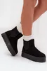 Damen Schneestiefel Mit Elastischem Einsatz Schwarz Kiora Produktbild-Vorschau 3