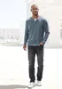 H.I.S. Strickpullover blaugrau Größe XL Produktbild-Vorschau 5