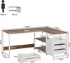 Tribesigns L-förmiger Computertisch, 150 cm Eckschreibtisch Produktbild-Vorschau 7