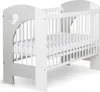 Kinderbett 60x120 NADIA - weiß/grau Produktbild-Vorschau 1