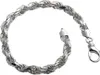 SILBERKETTEN STORE Kordelkette Armband 6,5mm - 925 Silber, Produktbild-Vorschau 1