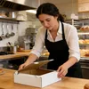 KAPAK Contenitore da trasporto per torte, bianco, 40x30x9 Anteprima dell’immagine prodotto 5