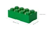 Box na obed LEGO Snack Box 8er, 20x10x8 cm, stohovateľný, Náhľad obrázku produktu 6