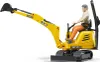 Bruder JCB Mikrobagger 8010 CTS und Bauarbeiter Produktbild-Vorschau 18