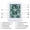 Digitales Thermometer & Hygrometer mit großem Display – Produktbild-Vorschau 3