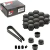 20x Radschraubenkappen diebstahlhemmend 17 mm schwarz für Produktbild-Vorschau 1
