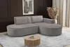 Kaiser Möbel Modernes L-förmiges Designer-Ecksofa Modena Produktbild-Vorschau 1