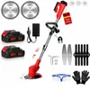 Akku-Rasentrimmer 21V mit 2 Batterien, Freischneider, Produktbild-Vorschau 1