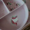 Silikon Teller mit Saugnapf Tiere - 18 x 18 cm - Rose | by Produktbild-Vorschau 6