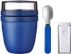Lunchpot Mepal ELLIPSE + skládací lžíce – Vivid Blue Náhled obrázku produktu 11