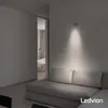 Ledvion 8er Set Wandleuchte IP54 35W GU10 rund dimmbar ohne Produktbild-Vorschau 3