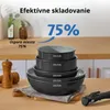 13-dielna sada indukčného riadu s odnímateľnými rukoväťami Náhľad obrázku produktu 2