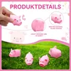 100er Set Mini Quietschschwein Bade Spielzeug, schwimmend Produktbild-Vorschau 3