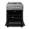 Gasline Gas Standherd 60cm SHGG6060FGIX Gasbackofen mit Produktbild-Vorschau 2