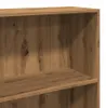 vidaXL Regał dębowy Artisan 60x30x152 cm materiał Podgląd zdjęcia produktu 7
