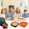 INF Čtvercová pečicí podložka Airfryer s nepřilnavým Náhled obrázku produktu 5