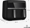 Klarstein Heißluftfritteuse, Airfryer mit 2 Kammern, 2850W Produktbild-Vorschau 8