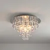 A close-up shot of a crystal chandelier ceiling light. Produktbild-Vorschau