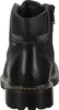The back view of a black leather boot. Produktbild-Vorschau