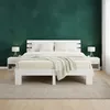 Homestyle4u drevená posteľ manželská posteľ 140x200 s Náhľad obrázku produktu 16