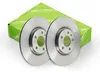 2x VALEO Bremsscheiben Hinten für VW Golf IV Schrägheck Produktbild-Vorschau 1