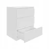 Kommode Aven 75x61x40cm, Schrank 3 grifflose Schubladen, Produktbild-Vorschau 2