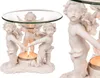Aromalampe Glasschale Ø 10,5 x 11,5 cm Stehende Engel Putto Produktbild-Vorschau 4