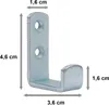 HMU Ganci da parete 46x36 Anteprima dell’immagine prodotto 2