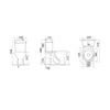 SET: WC compatto per bambini, 56x32x61 cm, con scarico Anteprima dell’immagine prodotto 4