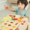 Klasická svetová súprava na krájanie ovocia Montessori so Náhľad obrázku produktu 3