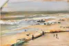 ARTland Wandbild, selbstklebend Blick von der Düne aufs Produktbild-Vorschau 1