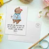 Mr. & Mrs. Panda Postkarte Pflegekraft Wertschätzung - Weiß Produktbild-Vorschau 3