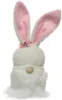 Osterhase Wichtel Plüsch 28cm weiß / rosa Produktbild-Vorschau 1